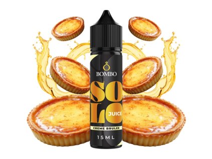 Příchuť Bombo Solo Juice S&V 15ml Creme Brulee (Tradiční Creme Brulee)