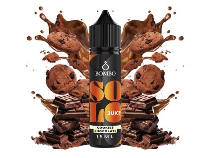 Příchuť Bombo Solo Juice S&V 15ml Cookies Chocolate (Čokoládové cookies)