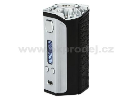 1994 think vape finder 250w tc mod s dna250 cipem stribrna