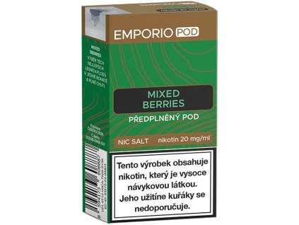 emporio pod cartridge mixed berries 20mg 1pack