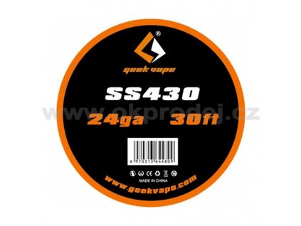 GeekVape SS430 odporový drát - 24GA