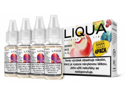 Berry Mix 4x10ml  (lesní plody) - Liquid LIQUA Elements 4Pack - 6 mg