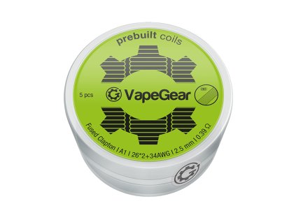 3956 vapegear predmotane spiralky fused clapton a1 0 39ohm