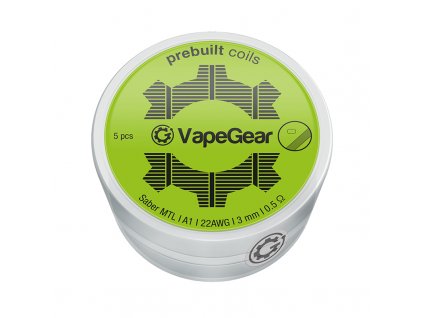 VapeGear předmotané spirálky - Saber - Ni80, 0.6ohm