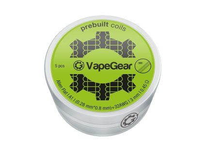 3995 vapegear predmotane spiralky alien flat a1 0 45ohm