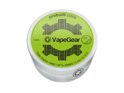 4004 vapegear predmotane spiralky triple clapton ni80 0 35ohm