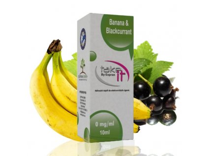10 ml Take It - Banana & Blackcurrant - 6mg