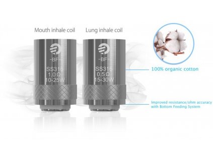 Náhradní žhavící hlava Joyetech BF pro Cubis, eGo AIO - 0,2 ohm, Ni