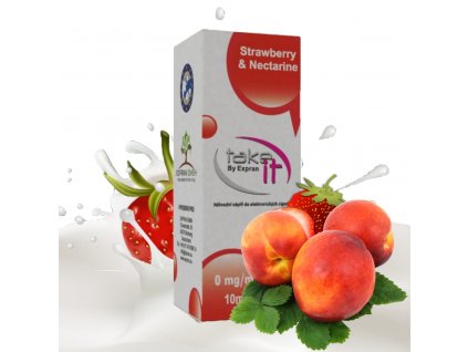 10 ml Take It - Strawberry & Nectarine - 3mg