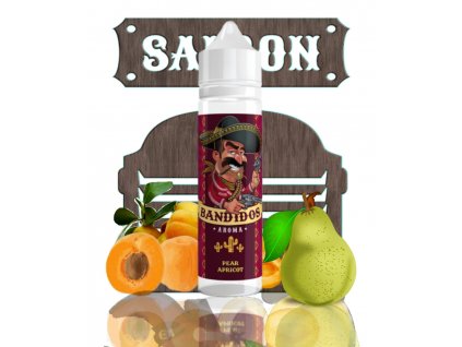 Příchuť Bandidos - Pear Apricot (Shake & Vape), 10 ml