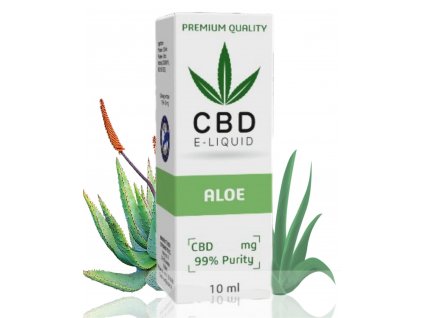 CBD Vape Liquid - Aloe 10 ml 600 mg