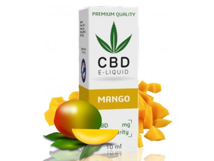 CBD Vape Liquid - Mango 10 ml 600 mg