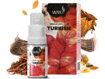 Liquid WAY to Vape Turkish 10ml - 0mg