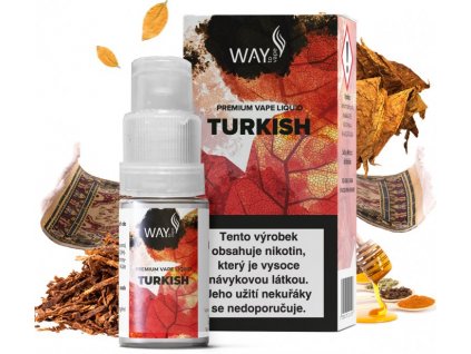 Liquid WAY to Vape Turkish 10ml - 18mg