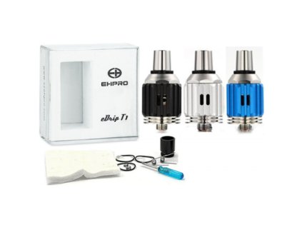 704 ehpro edrip t1 rda atomizer stribrna 1 ks