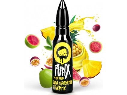 Příchuť Riot Squad PUNX Shake and Vape 20ml Guava, Passionfruit & Pineapple