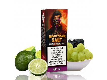 Expran Group 10 ml Nightmare Salt - Grape Lime 20 mg/ml