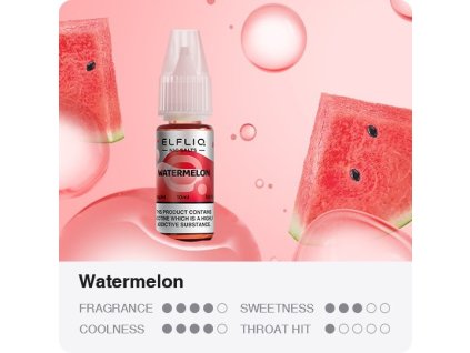 Liquid ELFLIQ Nic SALT Watermelon 10ml - 20mg