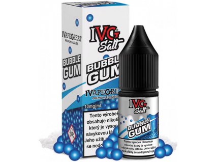 liquid ivg salt bubblegum 10ml 10mg