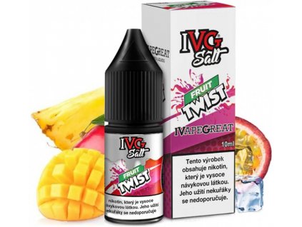 liquid ivg salt fruit twist 10ml 10mg