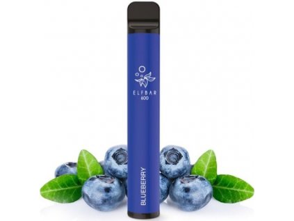 Elf Bar 600 elektronická cigareta Blueberry 550mAh 2ml 10mg 1 ks