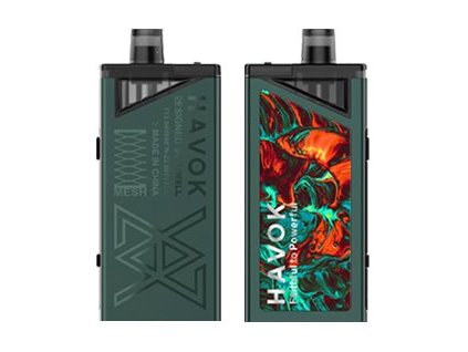 uwell havok v1 pod 65w grip full kit 1800mah green