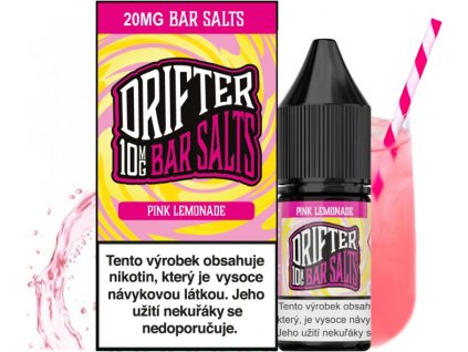 liquid drifter bar salts pink lemonade 10ml 20mg