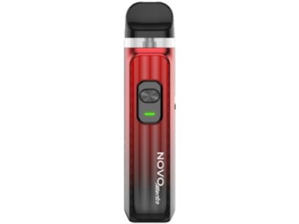 smoktech novo master elektronicka cigareta 1000mah red black