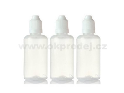 9879 prazdna lahvicka na e liquid 30ml plast transparentni 1ks