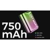 LOST MARY TAPPO Metal Version elektronická cigareta 750mAh Green Pink