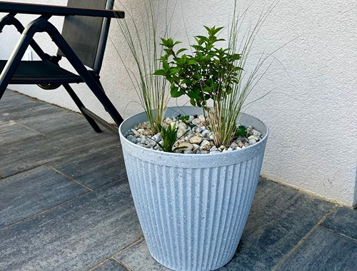 KVĚTINÁČOVÝ SET S HORTENZIÍ