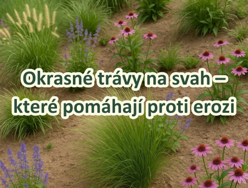 Okrasné trávy na svah – které pomáhají proti erozi