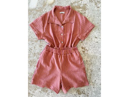 Mušelínový set proužek