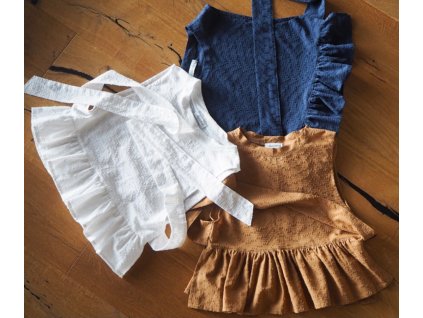 Top ElkeDotts modrý