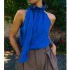 Top Manon - mušelín cobalt