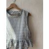 Top Livia baby blue kostka