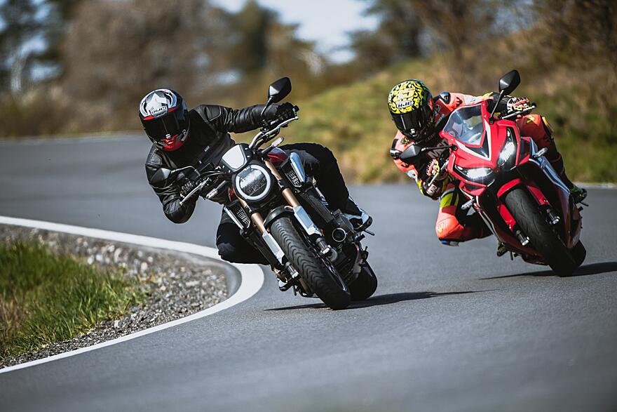 VIDEOTEST: Honda CB 650 R vs. CBR 650 R