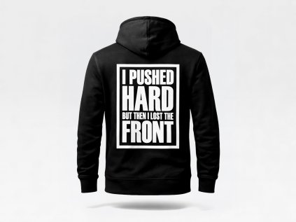 Mikina I Pushed s kapuci zadek