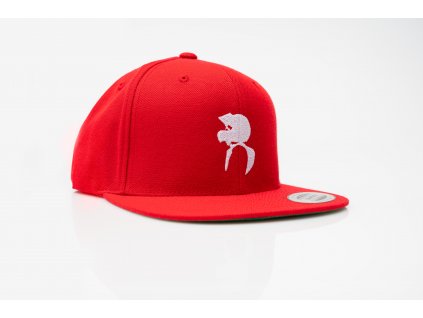 kšiltovka RIDER snapback červená