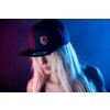 kšiltovka RIDER snapback - černá