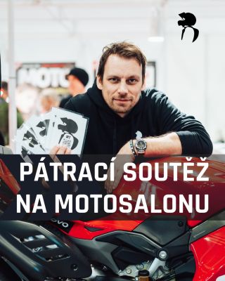 🏁 VELKÁ PÁTRAČKA NA MOTOSALONU! 🏁 Motosalon 2026 startuje a my tam nesmíme chybět! 🏁 Kromě toho, že se potkáme na stánku,...