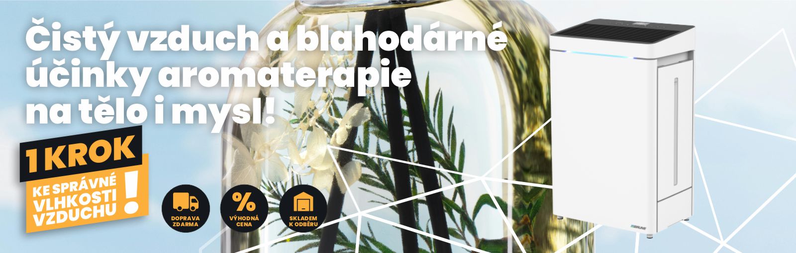 Zvlhčovač a čistička B200