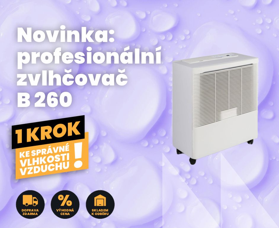 Novinka: zvlhčovač B260