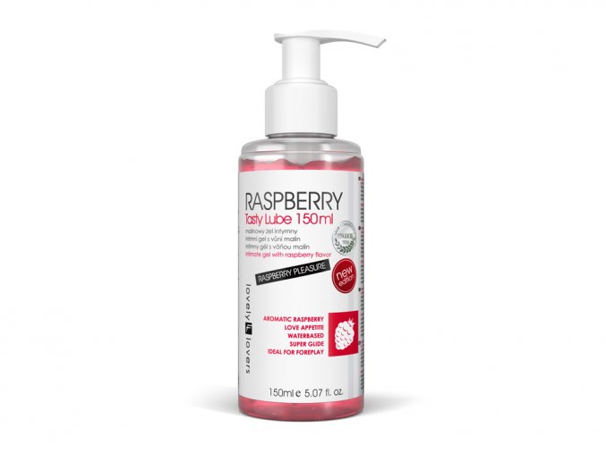 raspberry tasty lube 150ml