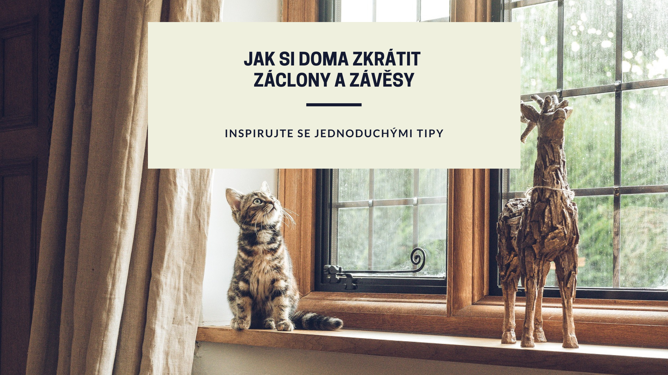 Jsou vaše záclony a závěsy příliš dlouhé? Ukážeme vám, jak si je jednoduše zkrátit