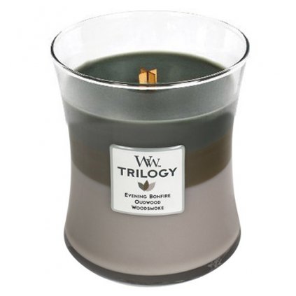 14202 sviecka trilogy woodwick utulny zrub 275 g