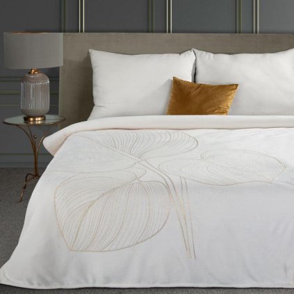 29982 biela deka blanca4 s potlacou 150x200 cm