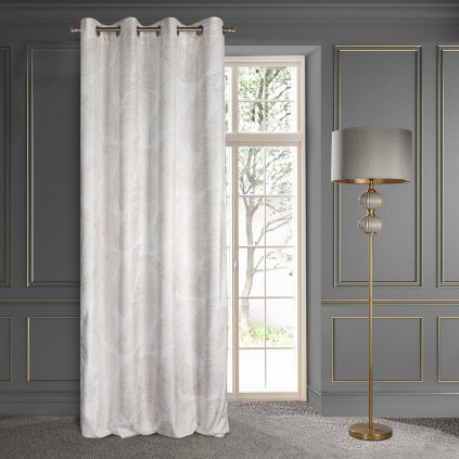 57027 biely zaves na kruzkoch luna2a 140x250 cm