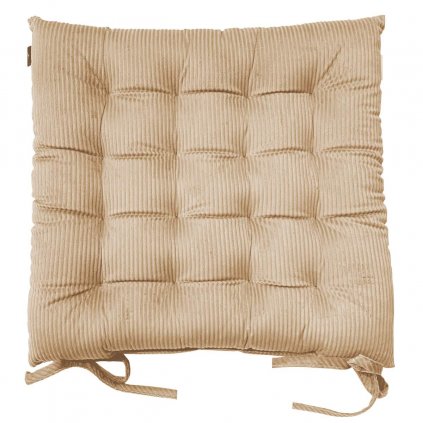 58038 taupe podsedak na stolicku casual ola 43x43x5 cm