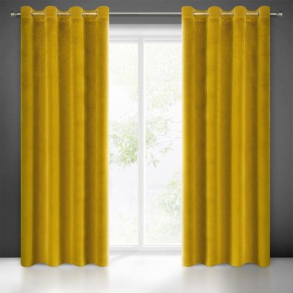 62010 horcicovy zamatovy zaves samanta 140x250 cm